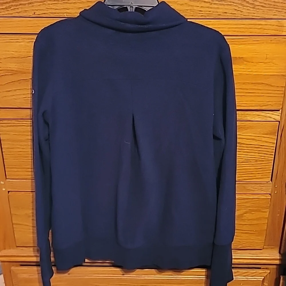 Alo Yoga Haze Cowl Turtle Neck Fleece Pullover